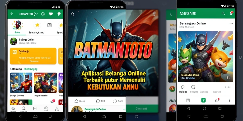 Antarmuka aplikasi BATMANTOTO yang menarik dan ramah pengguna.