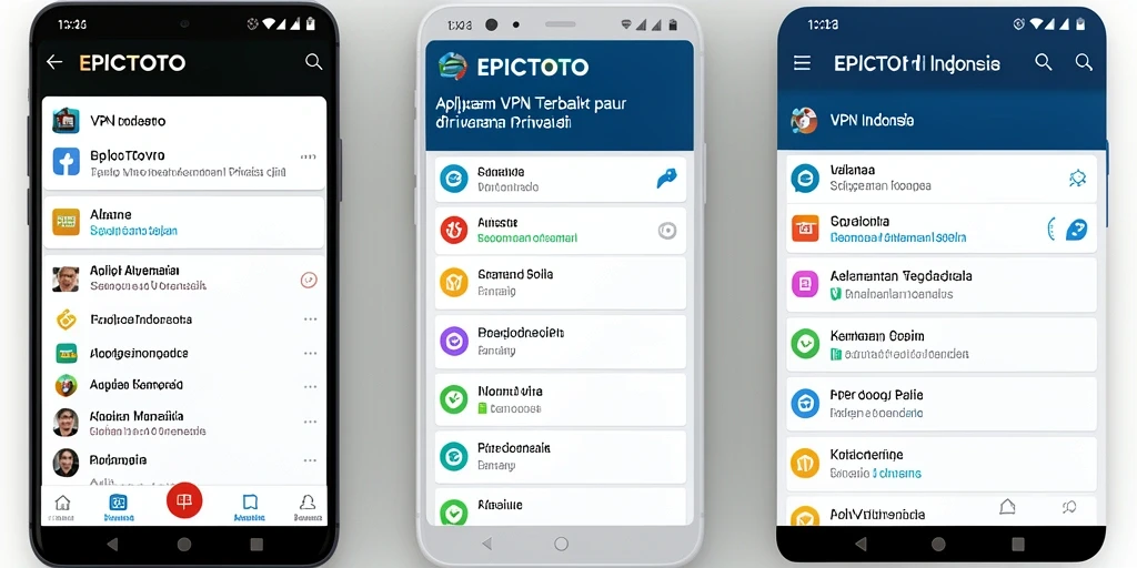 Tampilan antarmuka EPICTOTO yang bersih dan mudah digunakan.