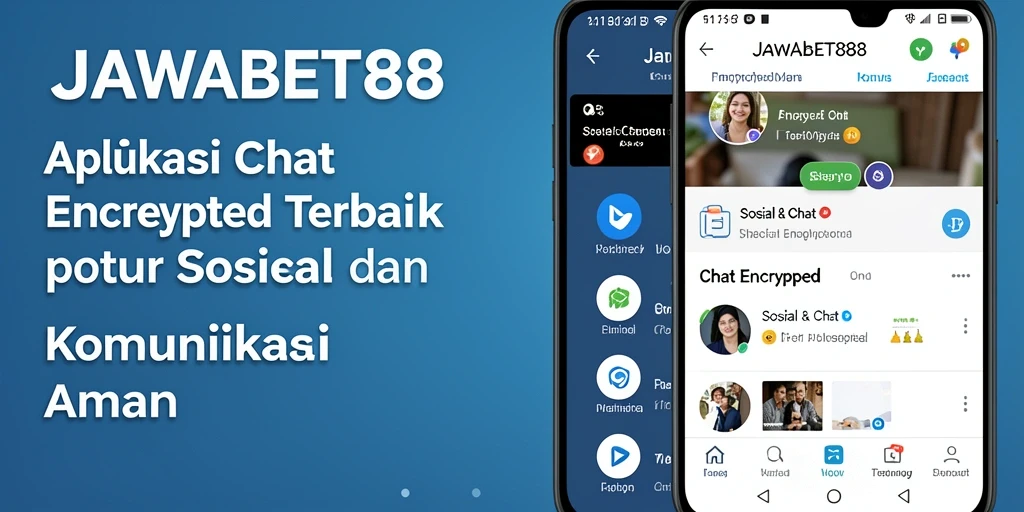 Antarmuka JAWABET88 untuk chat terenkripsi yang aman dan mudah digunakan.